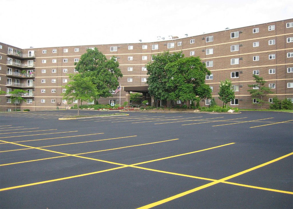 Parking Lot Line Striping Troy Mi