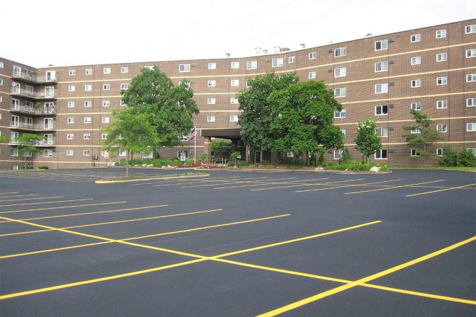 Parking Lot Line Striping Troy Mi