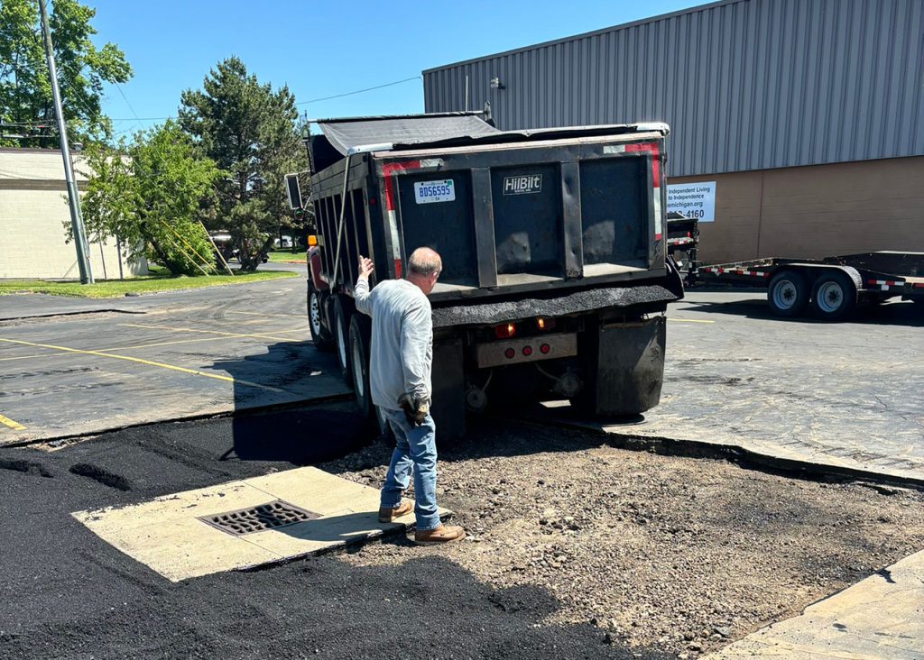 Parking Lot Repair Contractor In Troy MI