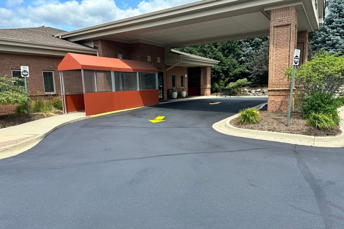 Commercial Infrared Asphalt Repair Troy Mi Contractors