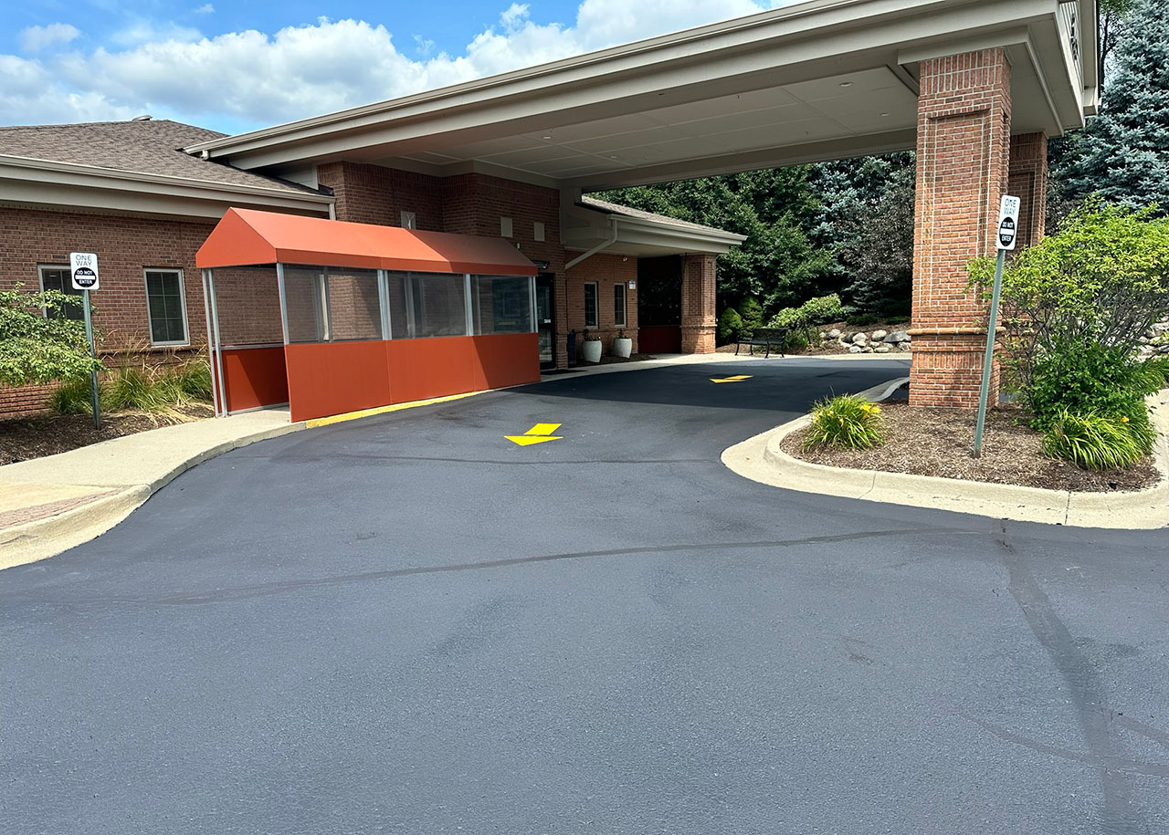 Commercial Infrared Asphalt Repair Troy Mi Contractors