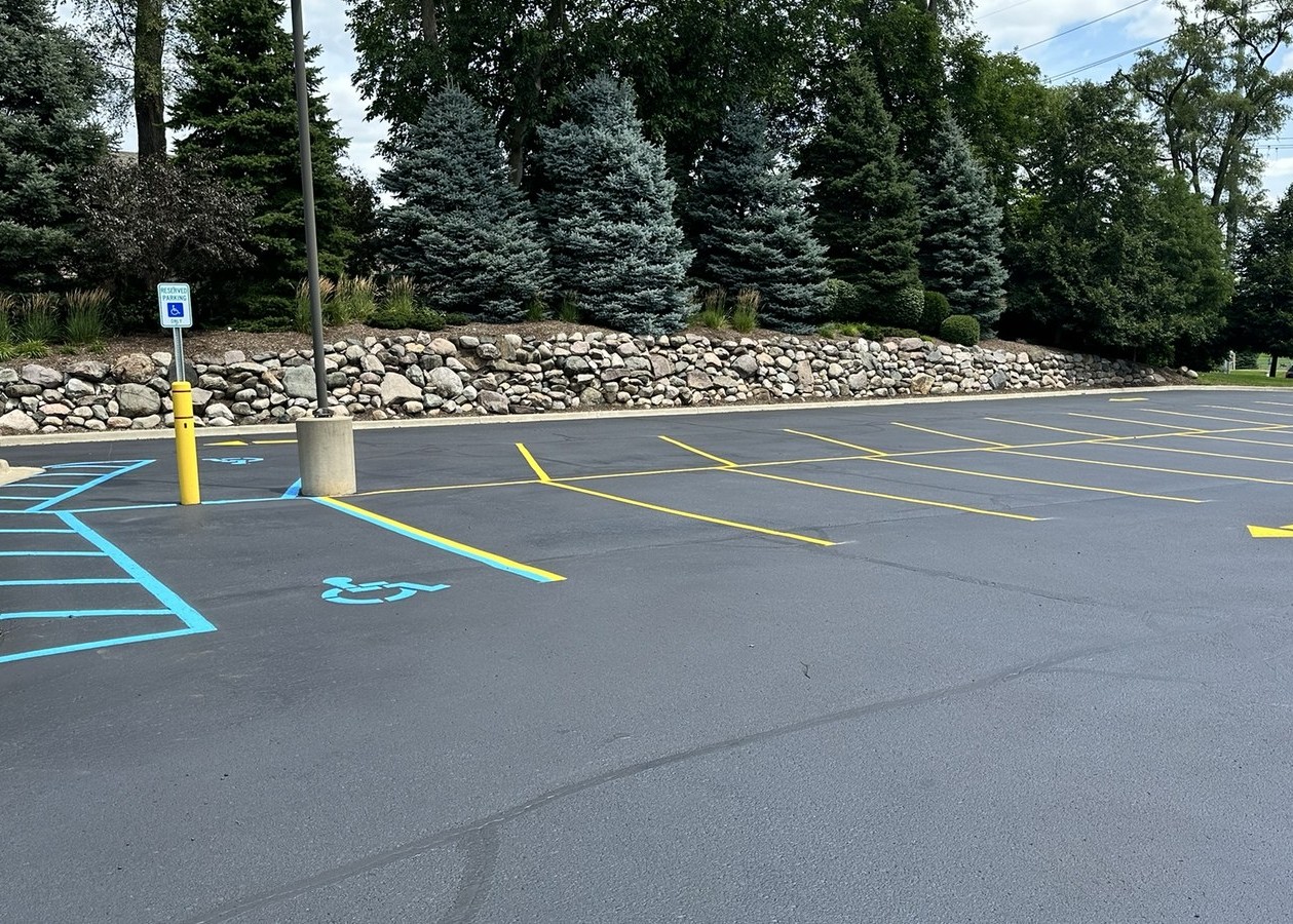 Ada Parking Lot Compliance: What Property Managers Need To Check ADA parking lot compliance at American Asphalt Paving & Sealcoating, Troy MI